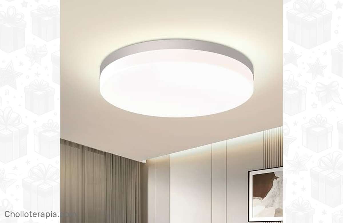 ¡Renueva tu hogar con el Plafón LED Easy Eagle al 44% de descuento! ¡Ilumina con estilo y ahorra dinero!