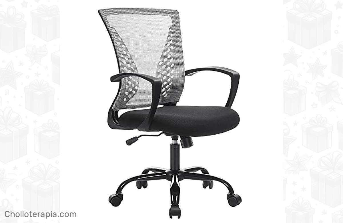 ¡Renueva tu oficina con la Silla de Malla SONGMICS a precio de locura!