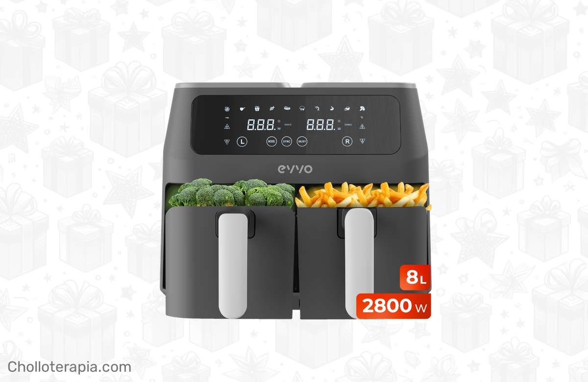 ¡Sácale el jugo a tus comidas con la freidora EVVO Tasty Fryer de 8L al mejor precio!
