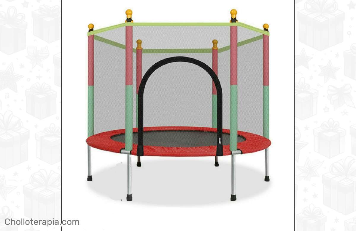 ¡Sorprende a los peques esta Navidad con el trampolín portátil ALLINLIFE! ¡No te quedes sin el regalo perfecto!
