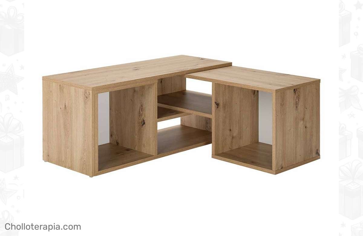 Aprovecha al máximo tu espacio con esta estantería para TV. ¡No te arrepentirás!
