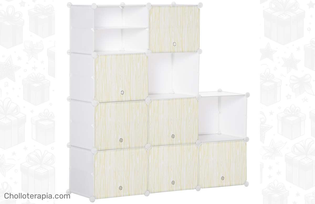 Consigue tu Armario Modular de 12 Cubos para Zapatos ¡ya mismo!