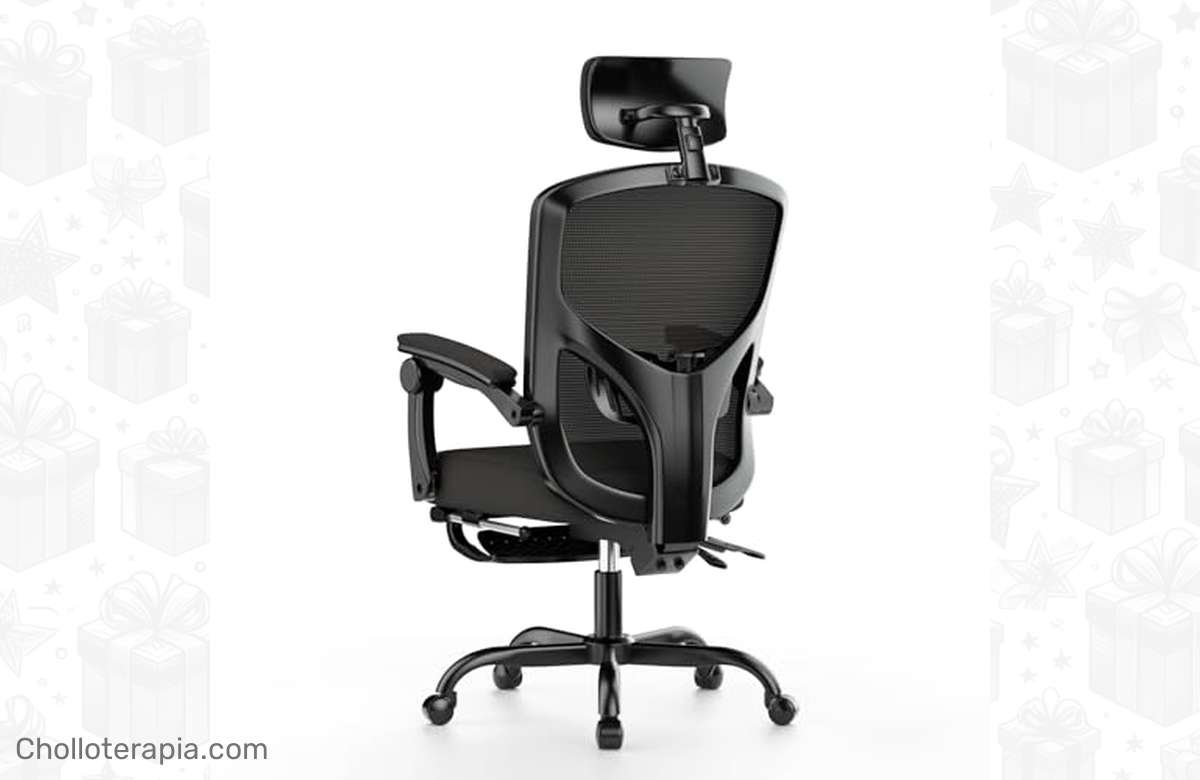 Consigue tu Silla de Oficina Ergonómica con Reposapiés y trabaja como un jefe