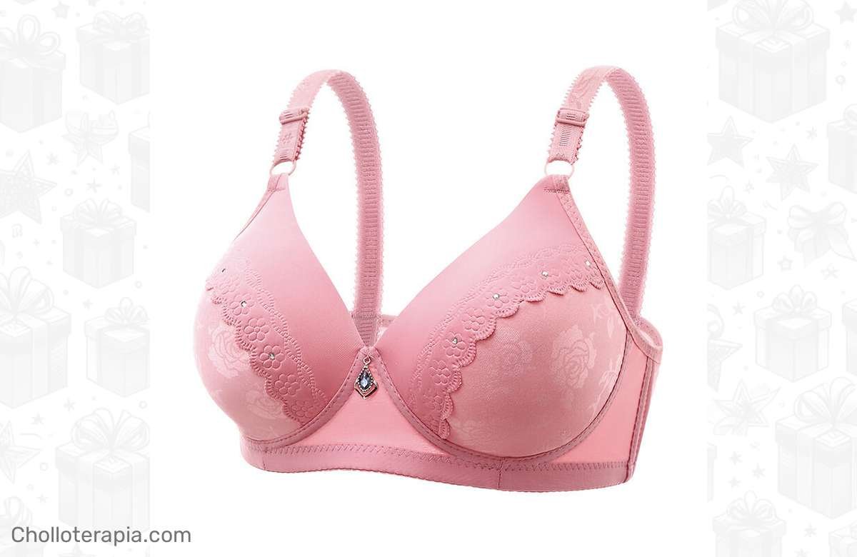 Consigue ya tu sujetador de realce sin aro: cómodo, transpirable y en talla grande. ¡A lucir figura con estilo noble!