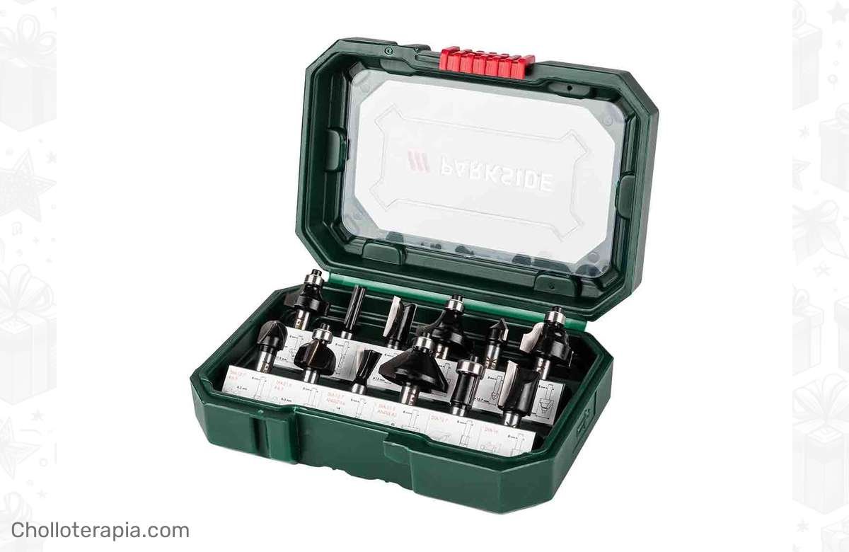 Dale potencia a tu fresadora con este set de puntas imprescindible