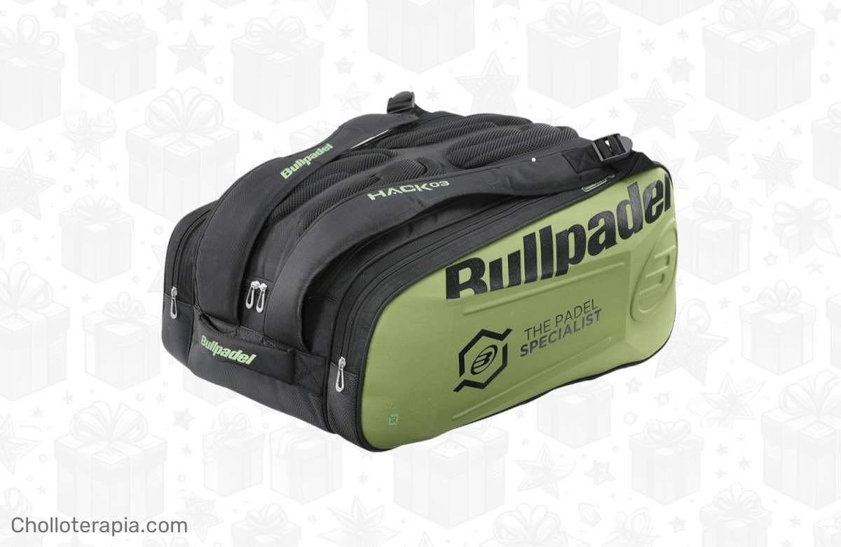 Descubre la oferta única del paletero BULLPADEL Hack 2023 Paquito Navarro ¡No te lo pierdas!