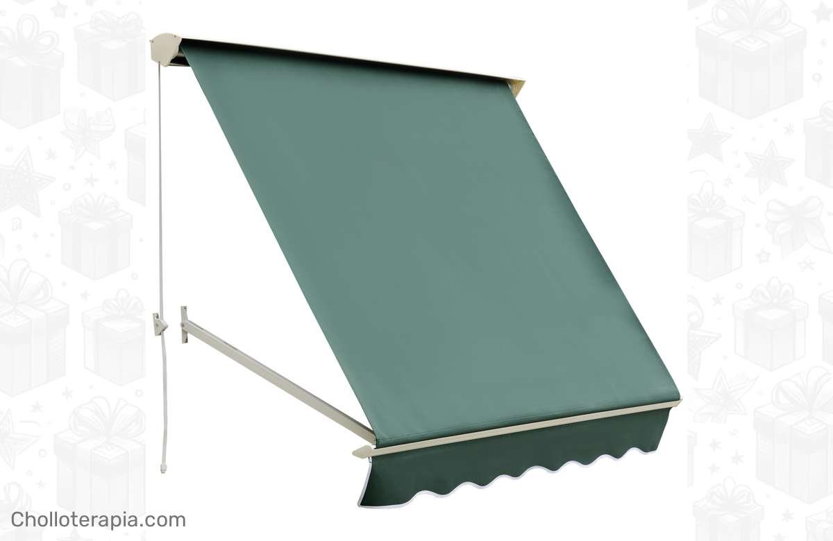 Descuento exclusivo: ¡Toldo de ventana retráctil para protegerte del sol y la lluvia!