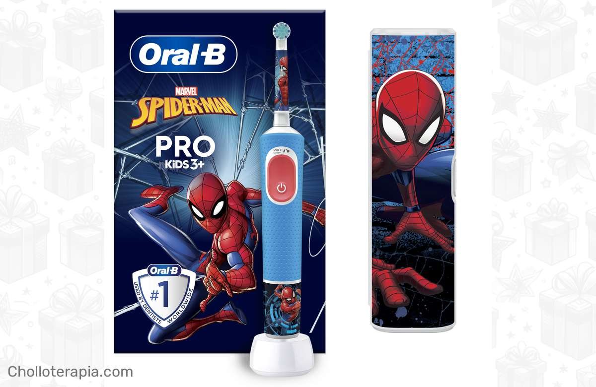 El cepillo de dientes eléctrico de Spider-Man que tus hijos amarán, ¡Aprovecha esta oferta única!