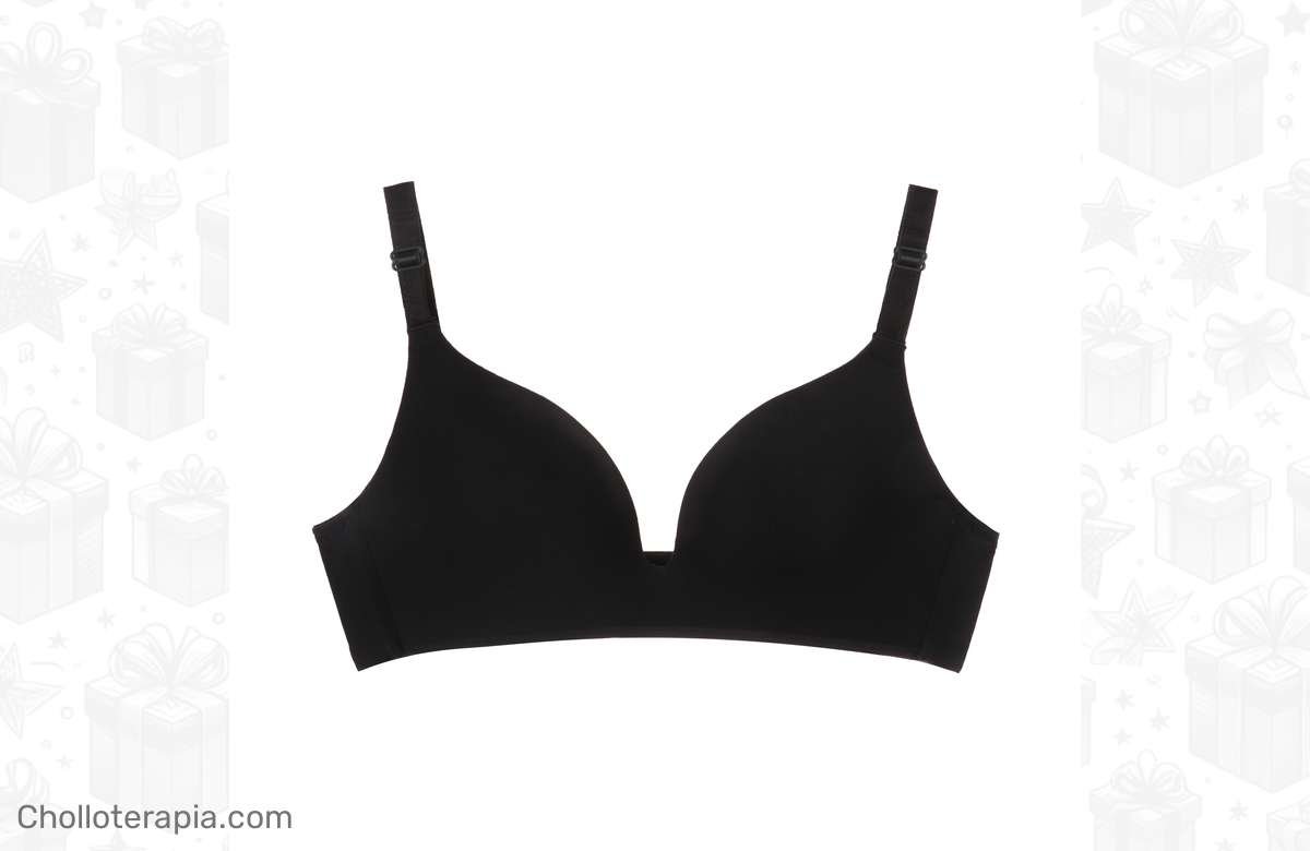 Luce sexy y cómoda con este sujetador sin costuras en 6 colores