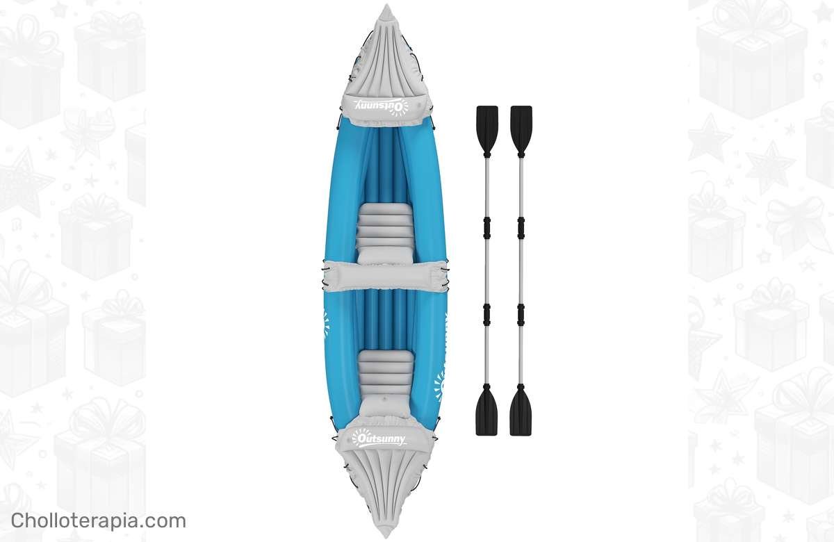 No te quedes sin tu kayak hinchable de 2 plazas al mejor precio