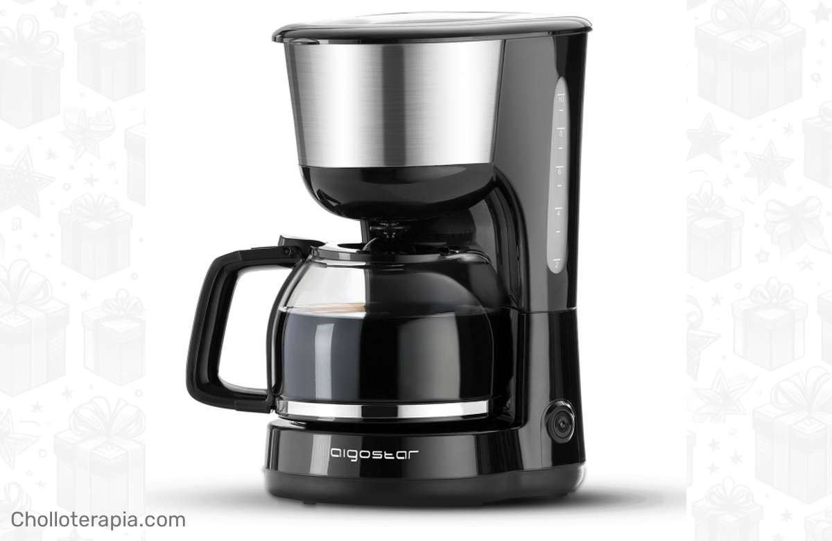 ¡Adiós al café frío y derrames! Consigue ya tu cafetera de goteo Chocolate 30HIK
