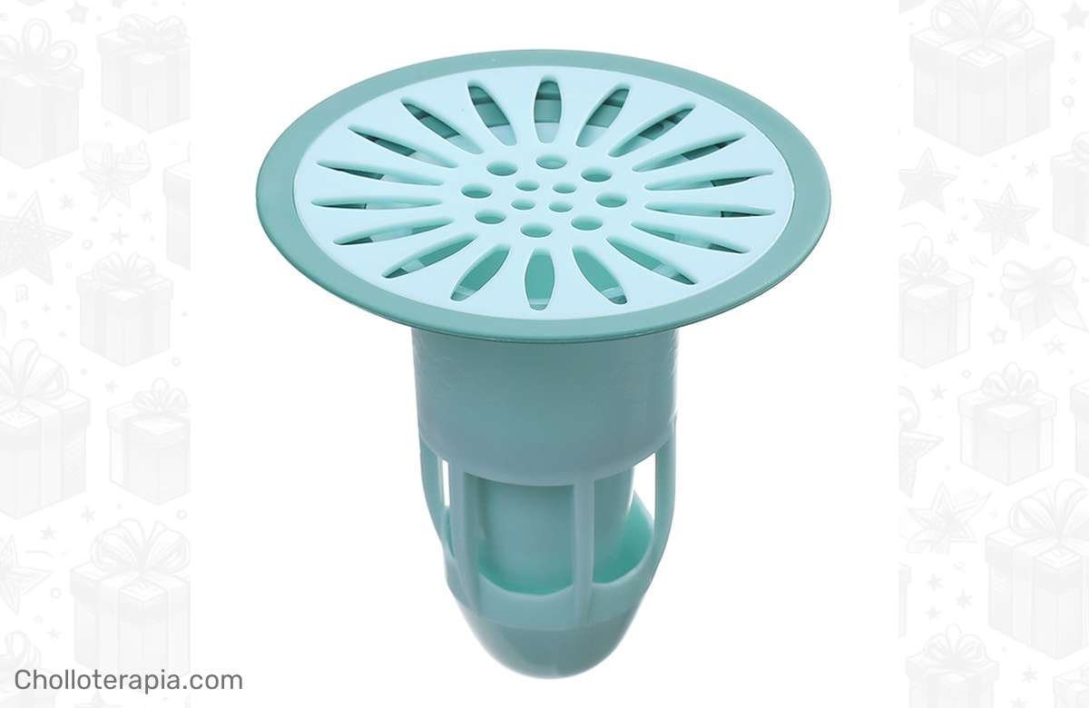 ¡Adiós atascos en la ducha con este tapón de drenaje en oferta!