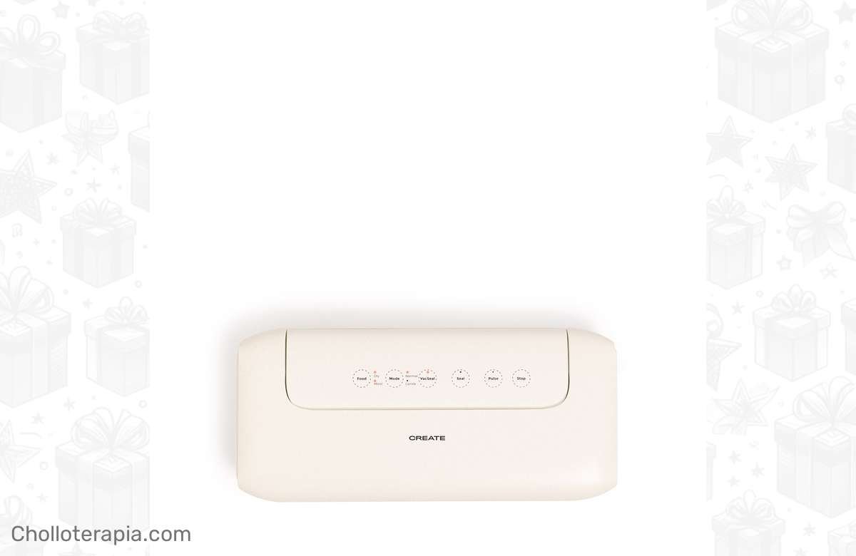 ¡Ahorra dinero y conserva tus alimentos frescos por más tiempo con la envasadora al vacío CREATE! ¡Obtén 20 bolsas gratis y sella hasta 32 cm!