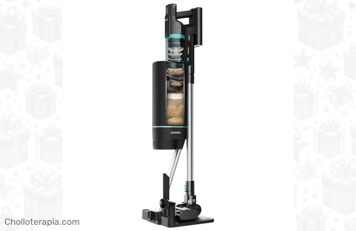 ¡Ahorra tiempo y esfuerzo con el Aspirador Conga Rockstar 10000 Nebula Station! ¡Compra ahora y simplifica la limpieza de tu hogar!