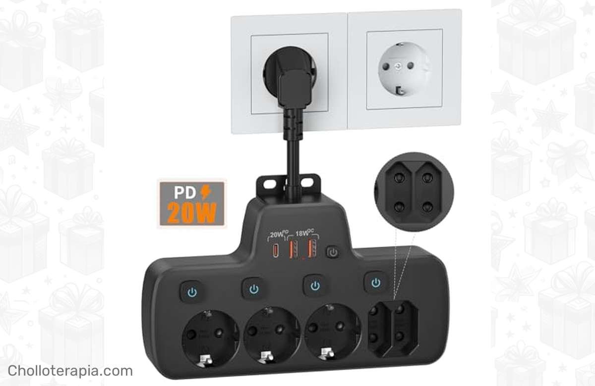 ¡Ahorra un 40% en el Ladron Enchufes con Interruptor! ¡No te quedes sin el tuyo!