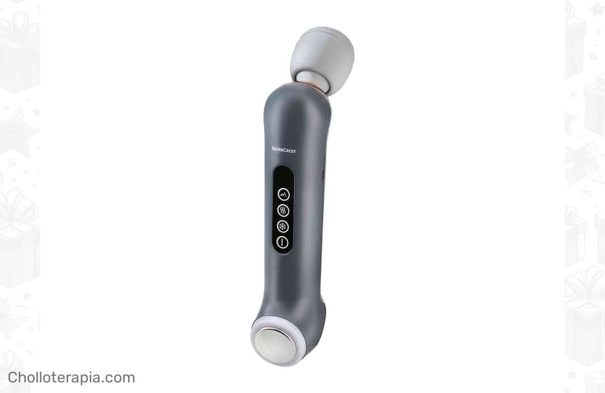 ¡Atrévete a probar el masajeador vibratorio con función de calor y vibración para relajarte al máximo!