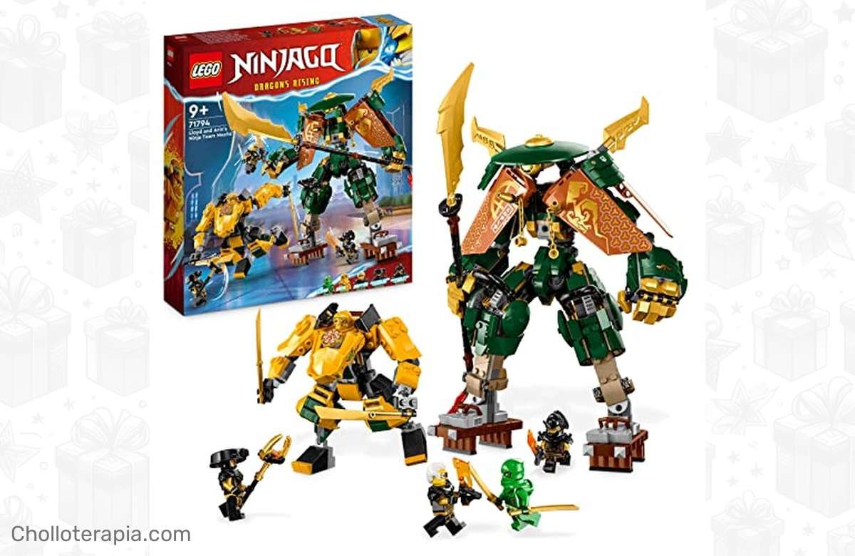 ¡Atrévete a ser un ninja con los Mechs Ninjago de LEGO!