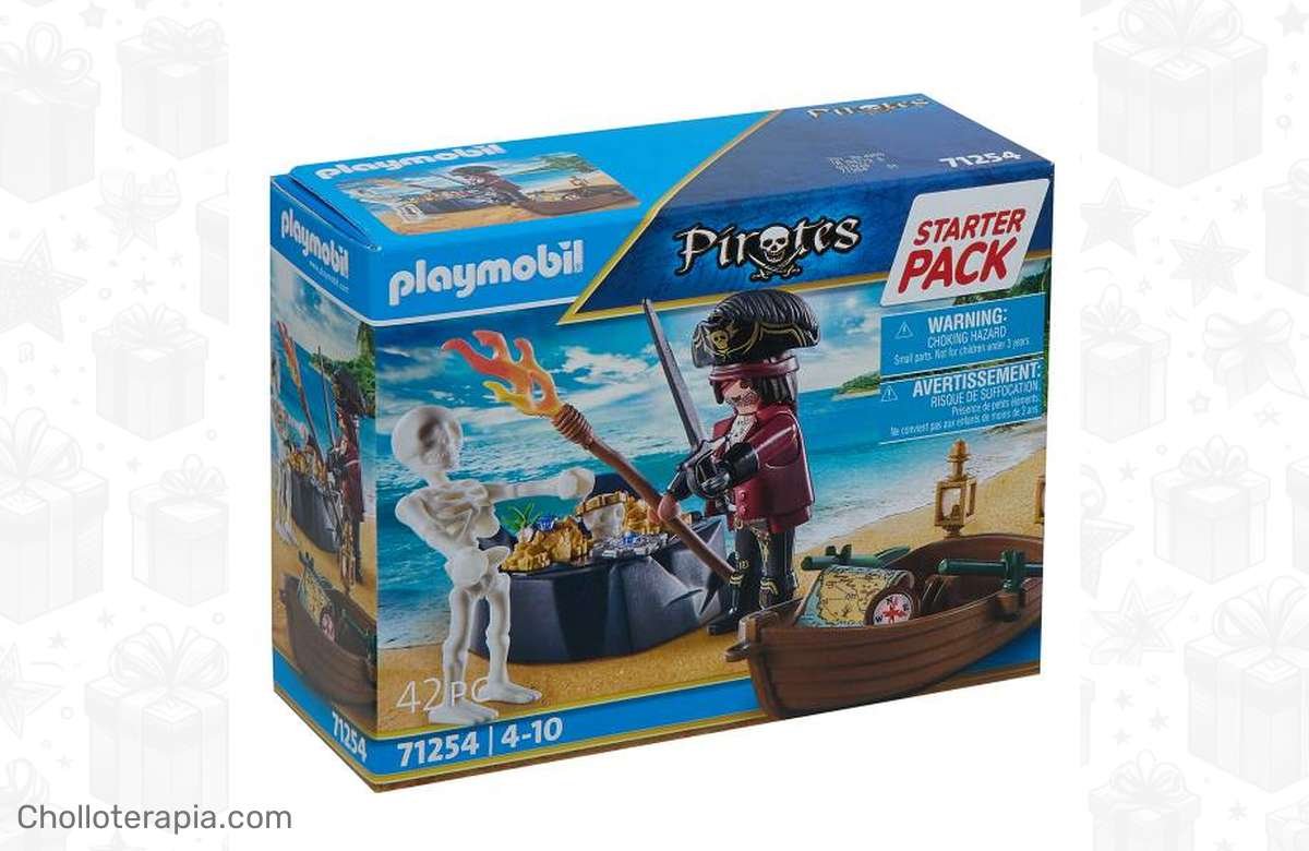 ¡Aventúrate con el PLAYMOBIL® Pirata y su isla del tesoro! ¡Oferta solo para valientes!