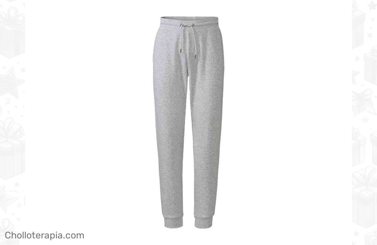 ¡Chollo increíble! Pantalón de chándal gris para hombre, ¡a por él!