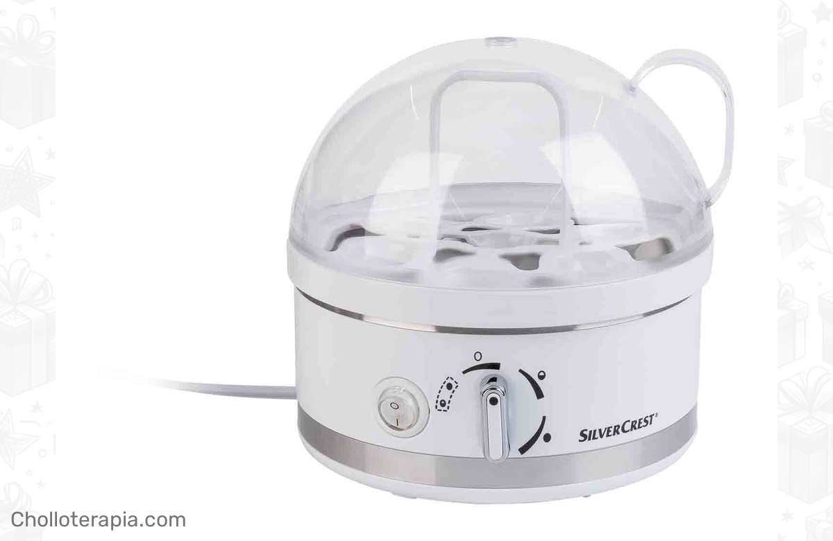 ¡Cocina huevos perfectos en segundos con este cuecehuevos de 400W!