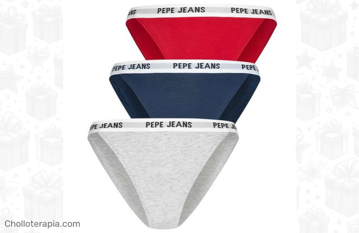 ¡Consigue 3 bragas Pepe Jeans al mejor precio para lucir siempre a la moda! ¡Aprovéchalo ya!