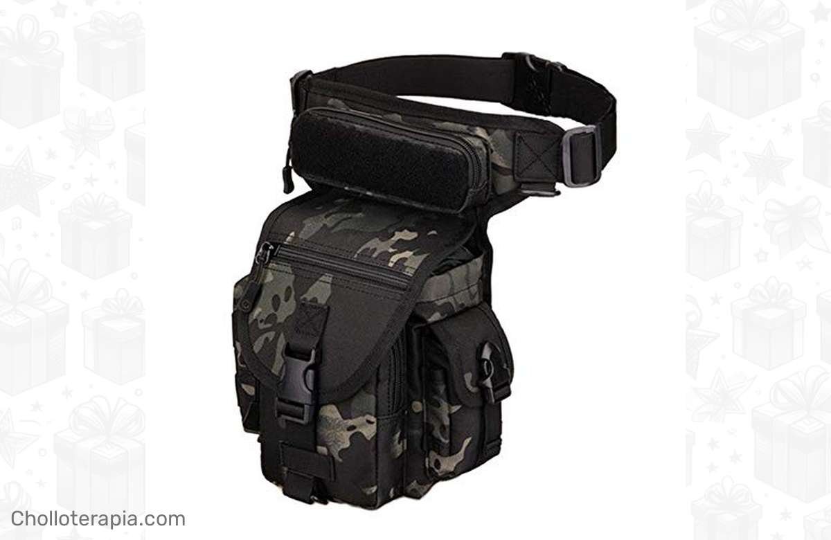 ¡Consigue la mejor bolsa táctica militar para tus aventuras al aire libre con un 40% de descuento!