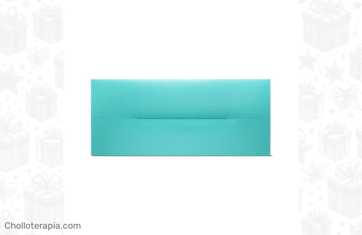 ¡Consigue tu Cabecero River de diseño acolchado azul turquesa a precio de ganga ahora mismo!