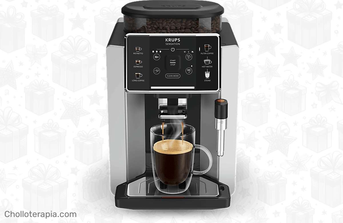 ¡Consigue tu cafetera Krups Sensation C90 y conviértete en un barista en casa!