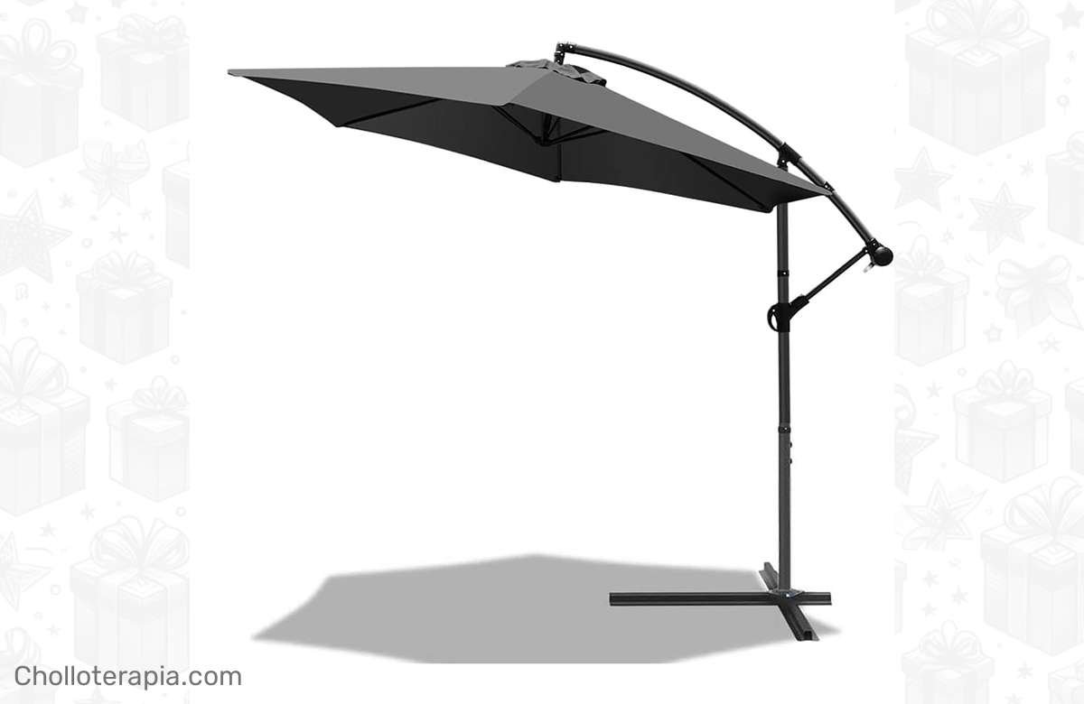 ¡Consigue tu sombrilla de jardín grande y disfruta del verano al máximo!