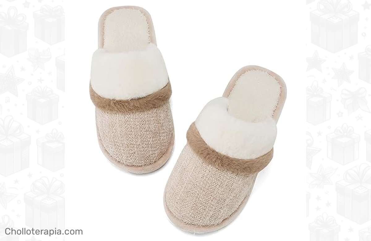 ¡Consigue tus pantuflas de peluche con un 50% de descuento y camina por las nubes!