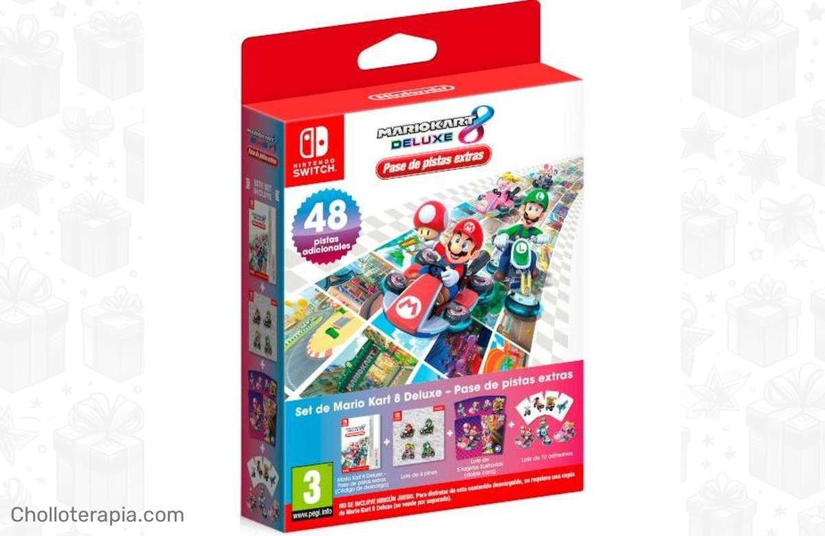 ¡Consigue ya el exclusivo Booster Pack de Mario Kart 8 para tu Nintendo Switch! ¡Envío rápido y súper oferta!
