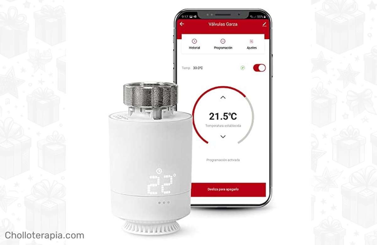 ¡Controla tu hogar desde tu teléfono con Garza – Cabezal Termostático Inteligente Zigbee! ¡Domina el clima de tu casa como nunca antes!