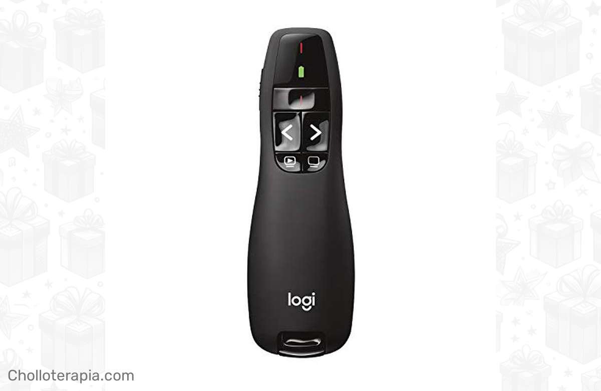 ¡Controla tus presentaciones como un pro con el Logitech R400!