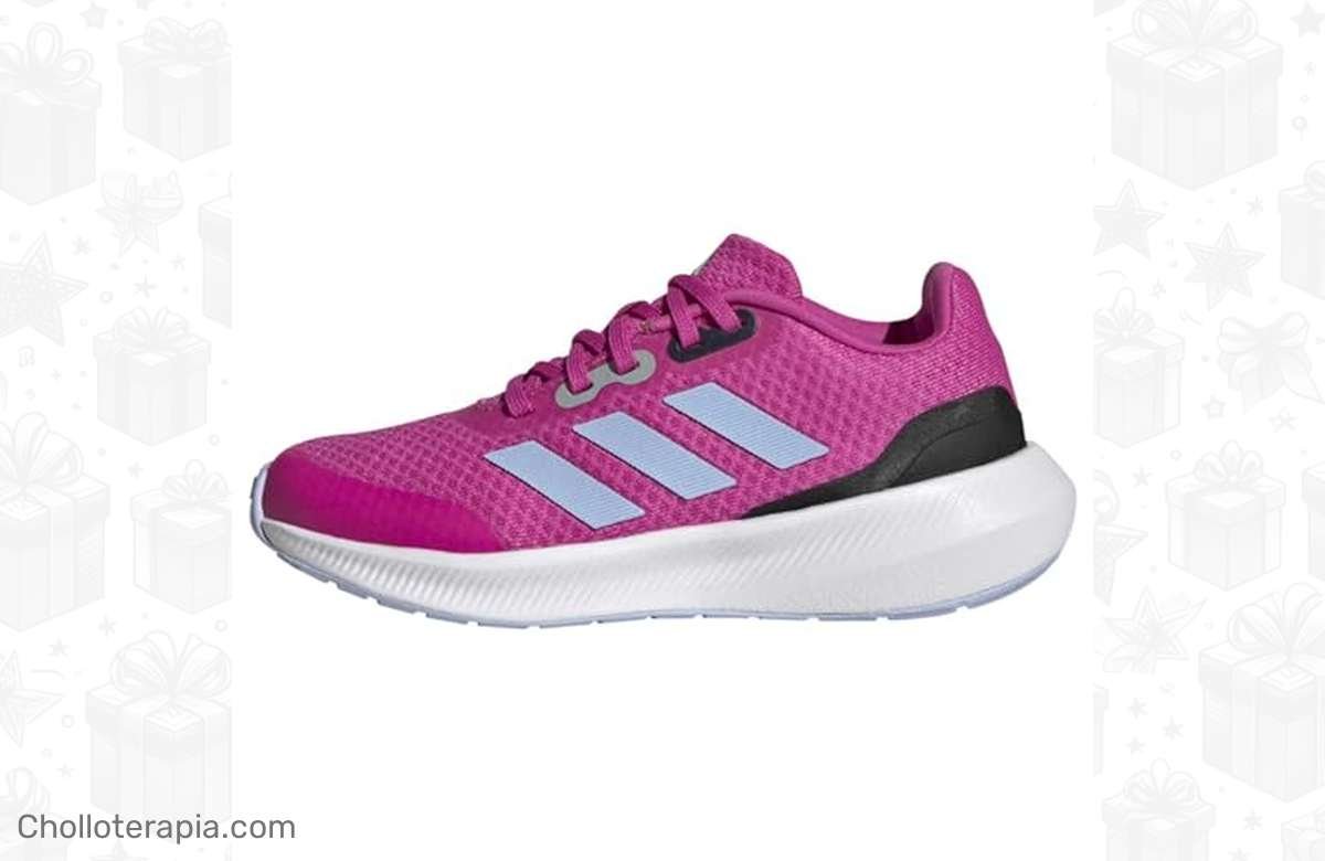 ¡Corre y aprovecha el súper descuento en las zapatillas adidas RunFalcon 3 Lace Shoes para niños! ¡Oferta limitada, no te quedes sin ellas!