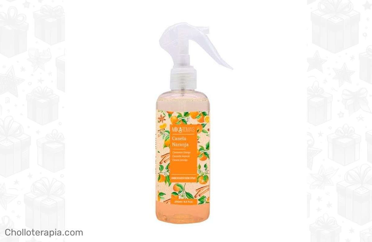 ¡Dale un toque de frescura a tu hogar con el Spray Mikaromas de Canela Naranja!