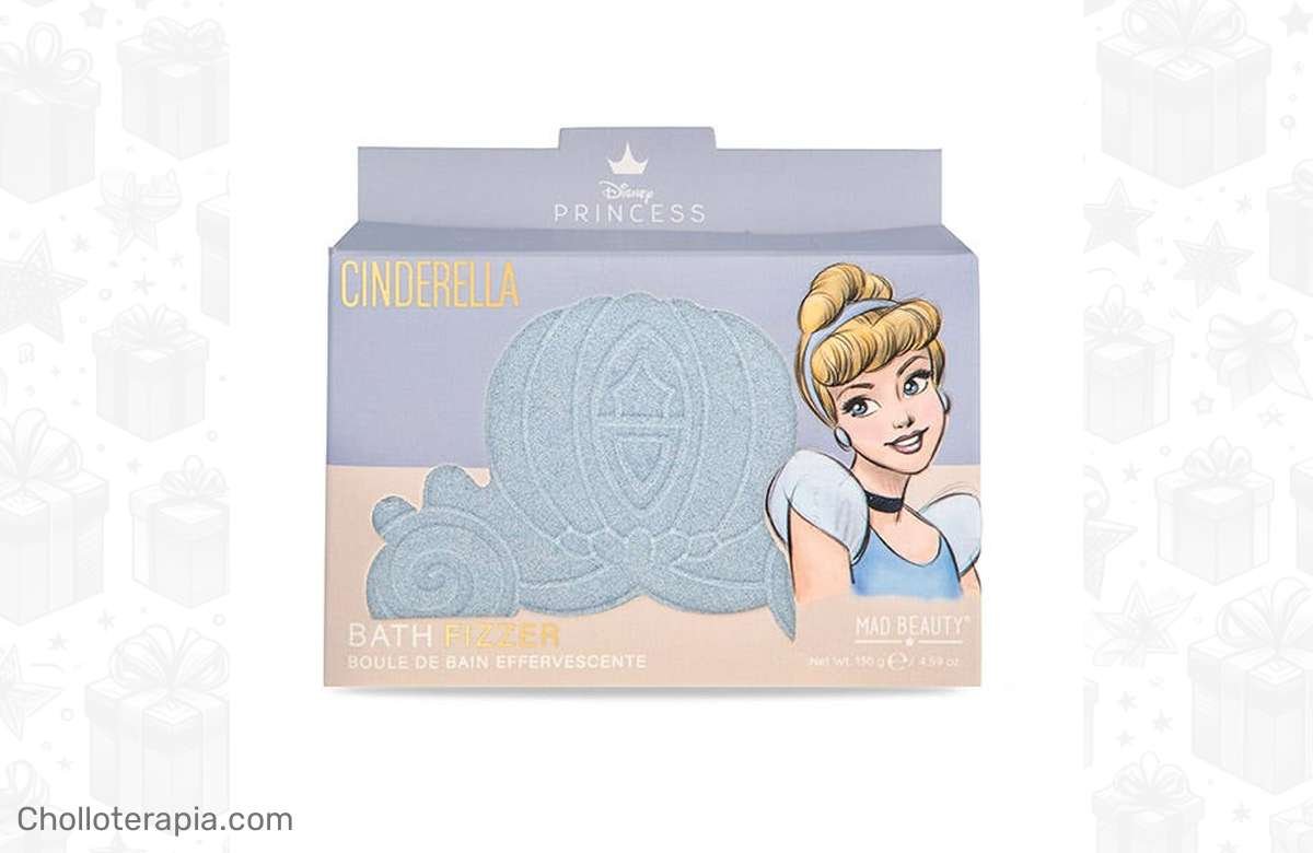 ¡Dale un toque real a tu baño con esta increíble bomba de baño de Cenicienta!