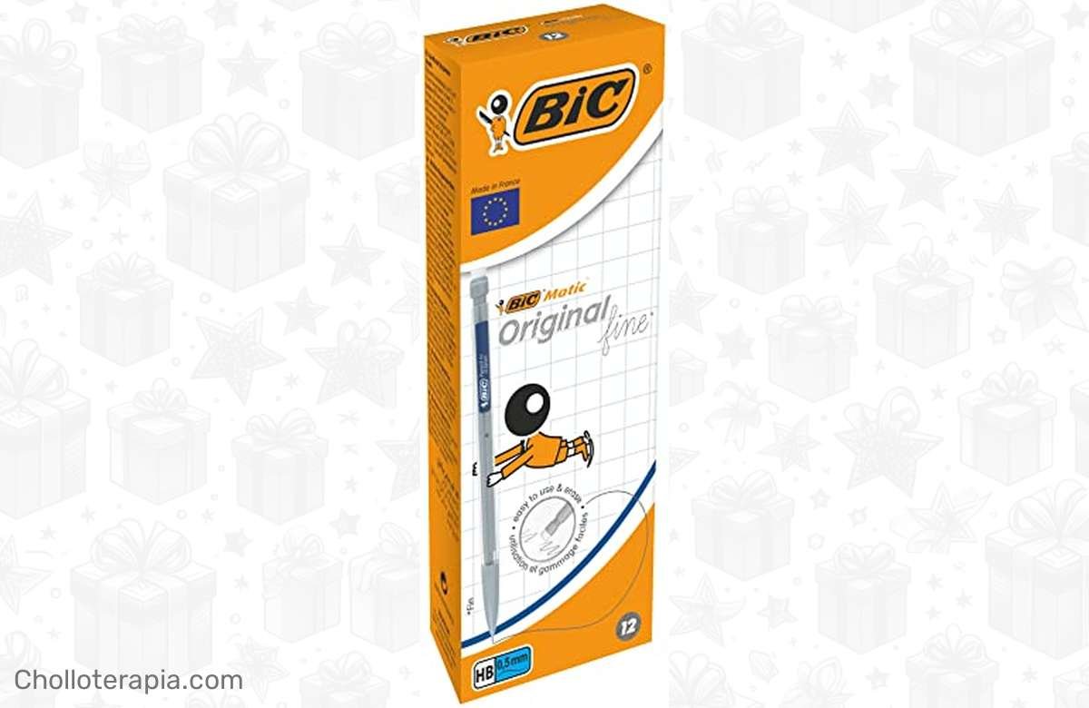 ¡Date prisa y no te quedes sin el súper precio! BIC Matic Original – Portaminas automáticos Fine 0,5 mm HB, 12 unidades.