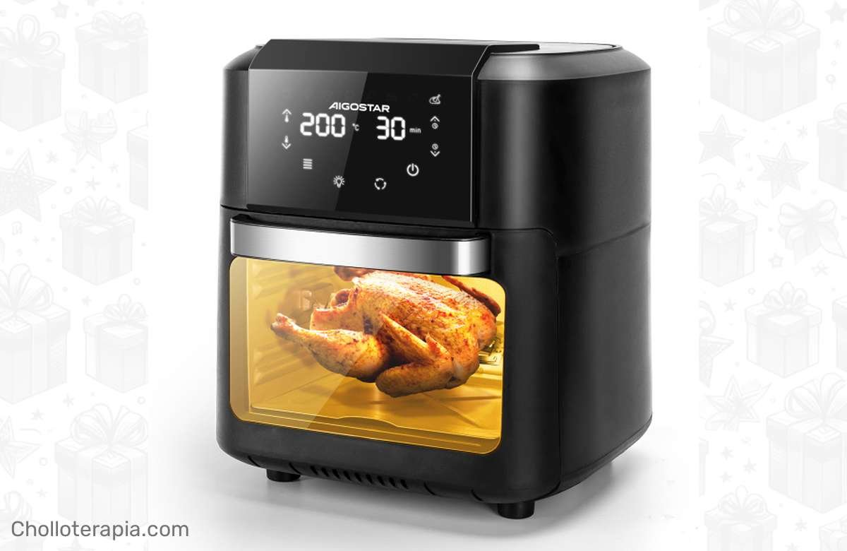 ¡Descubre el secreto para cocinar sin aceite con el Horno de aire Aigostar Owen!