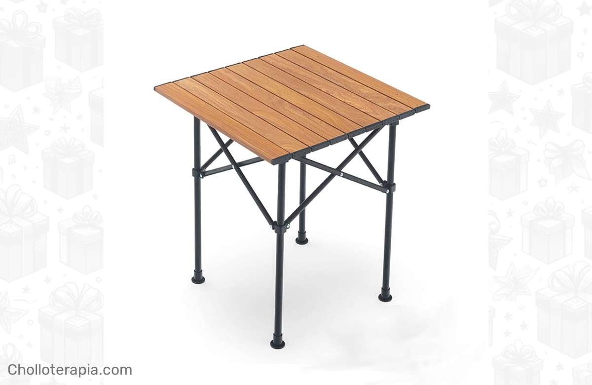 ¡Descuento bomba! Mesa plegable para un picnic perfecto. ¡Aprovecha ya esta oferta y disfruta de un chollazo en suministros de barbacoa!