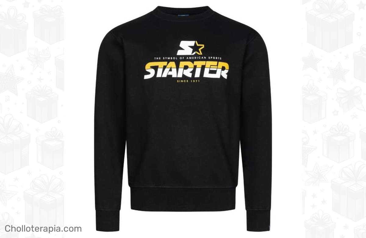 ¡Descuento increíble en la sudadera STARTER Barber Hombre! ¡Aprovecha ya!