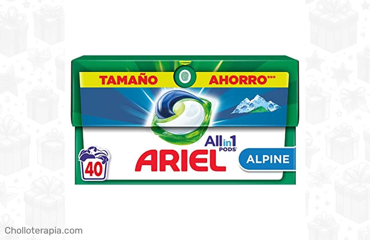 ¡Detergente Ariel All-in-One al mejor precio! ¡Solo 40 lavados! ¡No te lo pierdas!
