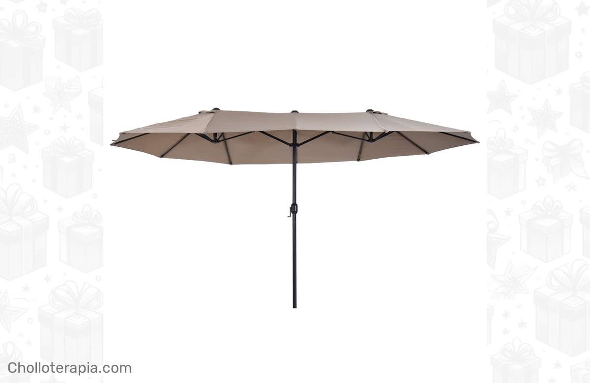 ¡Dile adiós al calor con el parasol Outsunny al mejor precio!