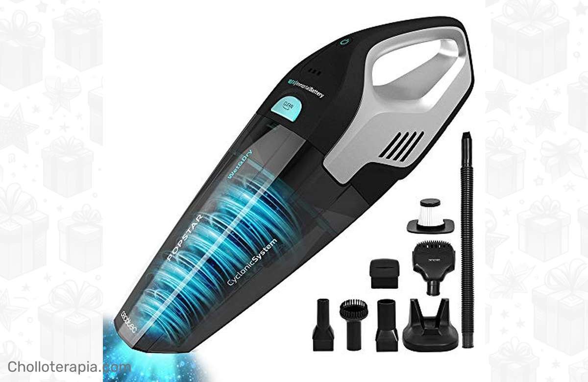¡Dile adiós al pelo de tu mascota con este aspirador sin cables!