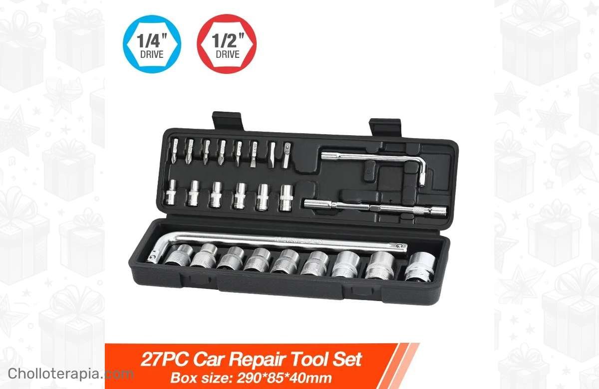 ¡El kit de reparación de autos que necesitas en tu garage!