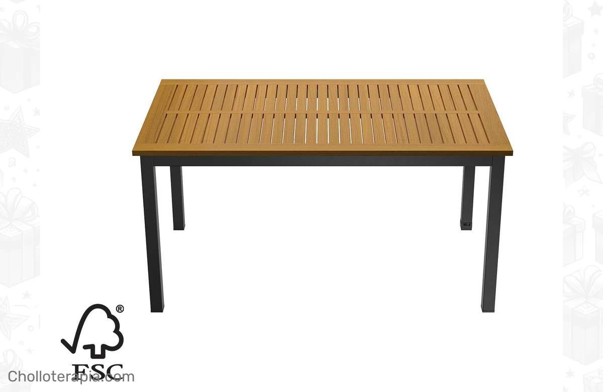 ¡Ganga total! Mesa de madera para jardín en Valencia ¡No te la pierdas!