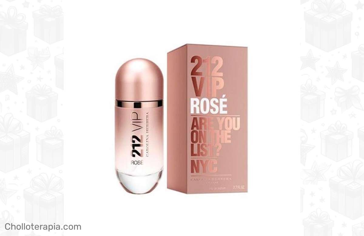 ¡Increíble oferta! ¡Llévate el exclusivo perfume Carolina Herrera 212 VIP Rose a un precio insuperable!