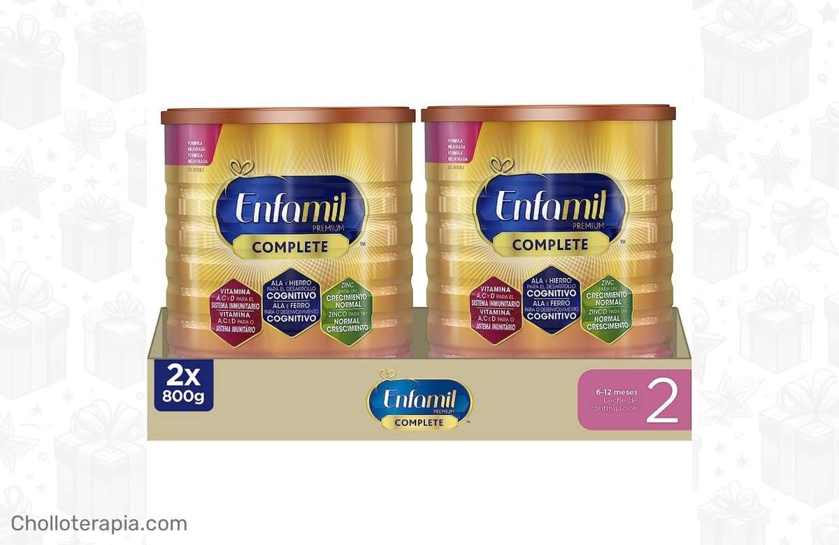 ¡Insuperable: 2×1 en Leche en polvo Enfamil Complete 2!