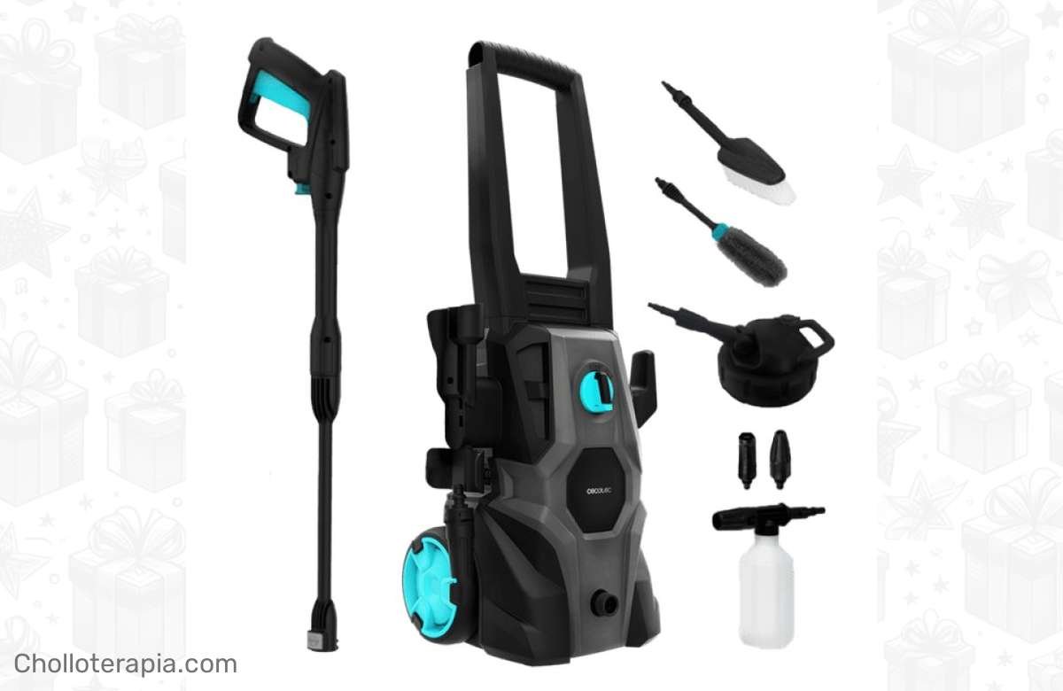 ¡Limpieza impecable en un dos por tres! Hidrolimpiadora Cecotec HydroBoost 1600 Car&Garden: ¡no te quedes sin la tuya!