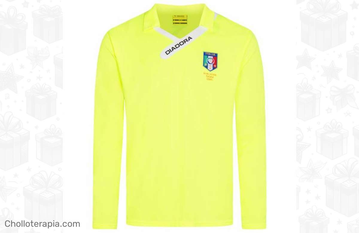 ¡No dejes pasar esta oportunidad! Camiseta de árbitro de la selección italiana a precio de locura