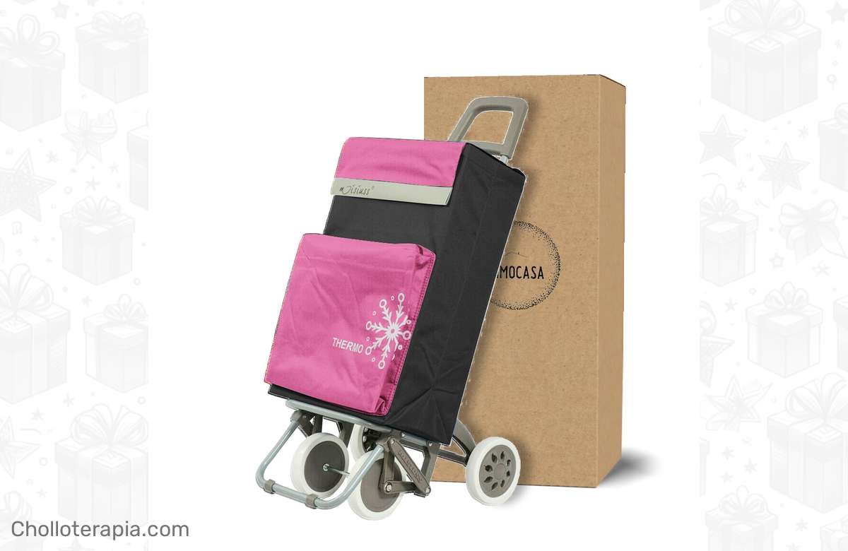 ¡No dejes pasar esta oportunidad! Carrito de Compra Plegable con 4 Ruedas y 40 Litros de Capacidad ¡Aprovecha ya!